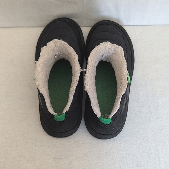 Sanuk Mens 11 Puff N Chill Slip On Ankle Boots Black Casual Loungewear Outdoors - Picture 6 of 8